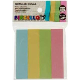 Blauw roze groen geel Pincello Post-it Markers Blauw/roze/groen/geel 400 Stuks 8430852480231