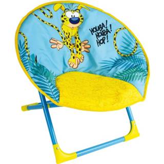 Kinderstoel blauw geel kinderen Jemini Marsupilami 47 X 54 Cm Opvouwbaar Blauw/geel 3700057133665