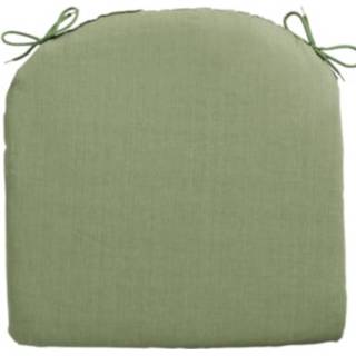 Zitkussen groen katoen polyester Madison Basic 46 X 48 Cm Katoen/polyester 8713229276423