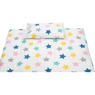 👉 Briljant Baby Dekbedovertrek Bjorn 100 X 135 Cm Katoen Wit