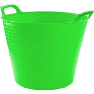 Opbergmand groen kunststof Flexibele Emmer 42 Liter - Grote Teil Of Wasmand 48 X 45 38 Cm 8720576499306