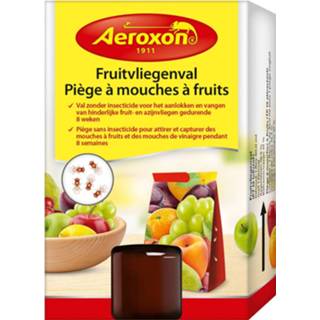 👉 Zwart Aeroxon Fruitvliegenval 40 Ml 2-delig 4027600924419