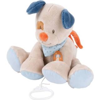 👉 Knuffel polyester Nattou Muzikale Jim De Hond - 100% 30 Cm Vanaf Geboorte 5414673333054