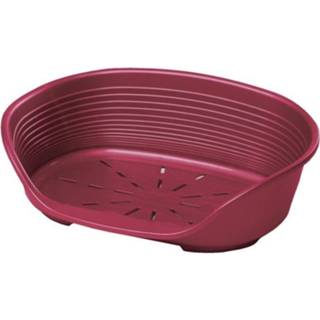 👉 Mand bordeaux plastic mannen Ferplast Siesta Deluxe 10 - Voor Honden 8010690183794