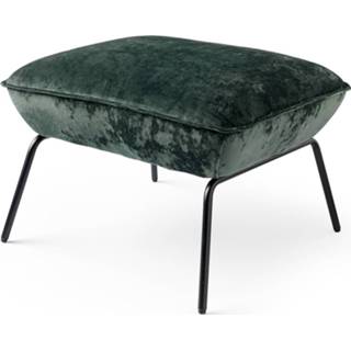 👉 Poef Dutch Decor Scott - Velvet 57x51x40 Cm Mountain View 8714165644055