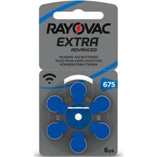 👉 Hoortoestel batterij Rayovac Extra Advanced 675 50037162