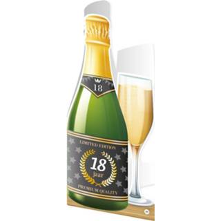 👉 Wenskaart papier Paper Dreams Champagne - 18 Jaar 12 X Cm 8716764184956