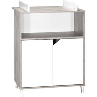 👉 Dressoir baby's Baby Price - Scandi Gris 2 Deuren En 1 Nis 3500760114872