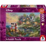 👉 Puzzel karton 999 Games Disney Mickey & Minnie 1000 Stukjes 4001504596392