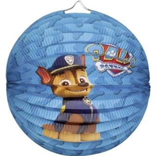 👉 Lampion blauw papier Tib Paw Patrol 25 Cm 4002727131841
