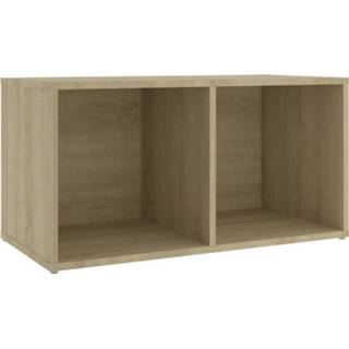 👉 Spaanplaat Vidaxl Tv-meubel 72x35x36,5 Cm Sonoma Eikenkleurig 8720286354360