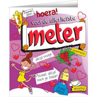 👉 Wenskaart karton vrouwen Paper Dreams Meter Cartoon Dames 14 X 16 Cm 8716764112522