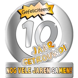 👉 Wenskaart karton Paper Dreams 10 Jaar Getrouwd 14 X 16 Cm 8716764112546