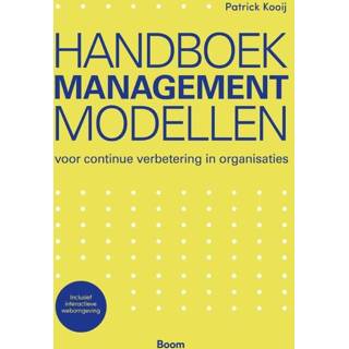 👉 Handboek nederlands mannen Managementmodellen 9789024447626