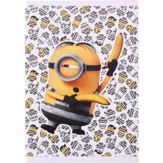 👉 Schrift wit A5 Ruitjes Minions 9 Stuks - Schoolschrift 8720147837704