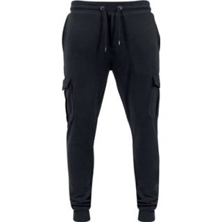 👉 Sweatpant zwart mannen m Urban Classics - Fitted Cargo Sweatpants Trainingsbroeken 4053838139134