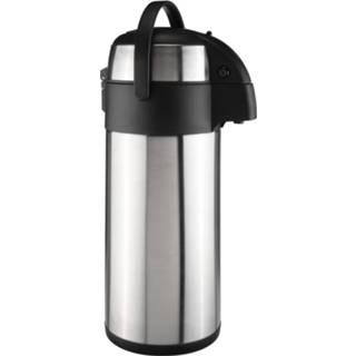 👉 Thermosfles RVS Grote / Isoleerkan Met Pomp 5 Liter - Thermosflessen 8720276359917