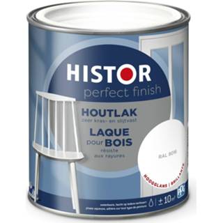 👉 Histor Perfect Finish Houtlak Hoogglans - RAL 9016 8716242906308