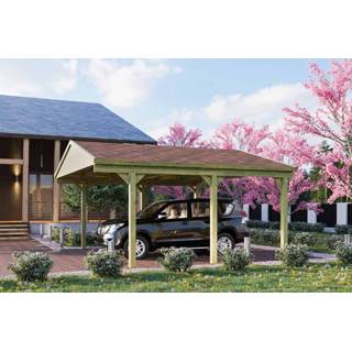 👉 Carport Karibu | Dubbele Classic 2 4010090434704