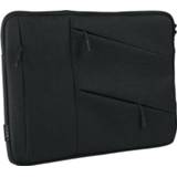 Shirt zwart stuks nylon laptoptassen Cristo Portable sleeve voor 17 inch laptops, met extra opbergvakken, 5413082230541