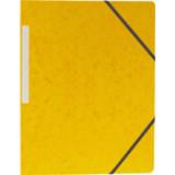 👉 Pergamy elastomap 3 kleppen geel, pak van 10 stuks