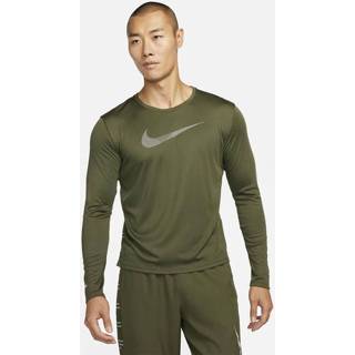 👉 Donkergroen mannen l Nike Dri-Fit Uv Run Division heren sportsweater