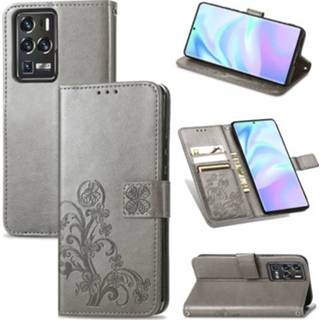 Voor ZTE Axon 30 Ultra 5G Vierbladige Sluiting Reliรซf Gesp Mobiele Telefoon Bescherming Lederen Case met Lanyard&Kaartsleuf&Portemonnee&Beugel Functie grijs active 2126708 Mobiele telefoon grijs active Voor ZTE Axon 30 Ultra 5G Vierbladige Sluiting Reliรซf Gesp Bescherming Lederen Case met Lanyard&Kaartsleuf&Portemonnee&Beugel Functie (Grijs)