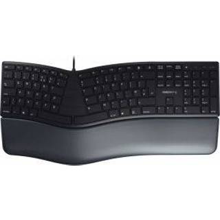 👉 Toetsenbord zwart CHERRY KC 4500 ERGO USB QWERTY Brits Engels 4025112093951