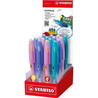 👉 Vulpen stuks vulpennen blauw STABILO EASYbirdy vulpen, display van 16 4006381569347