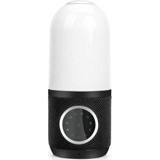 👉 Luidspreker wit zwart active Intelligente slaapbegeleidende White Noise Sleep Instrument (zwart)