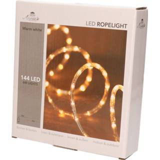 👉 Feestverlichting lichtslang 144 lampjes warm wit 6 mtr - Voor binnen en buiten gebruik - kerstverlichting/feestverlichting