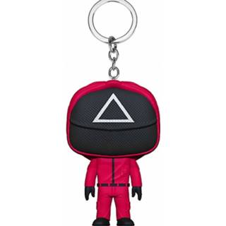 👉 Sleutelhanger DIH - Bekend van Squid Game Driehoek 2D Model 8719907168080