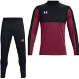 👉 Trainingspak trainingspakken zwart wit rood Under Armour Challenger Drill