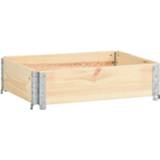 👉 Palletopzetrand grenenhout active 60x80 cm massief 8719883970509