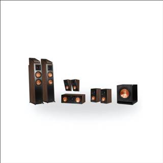 👉 Walnoot surround set nederlands Klipsch: RP-6000F 5.1.4 DOLBY ATMOS® HOME THEATER SYSTEM -