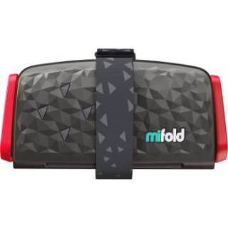 👉 Zitverhoger grijs meisjes Mifold Comfort Grab-and-Go charcoal 7290016504866