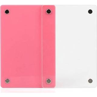 👉 Acryl fotolijst roze active 3 STKS inch foto koelkast magnetische sticker voor polaroid (roze)
