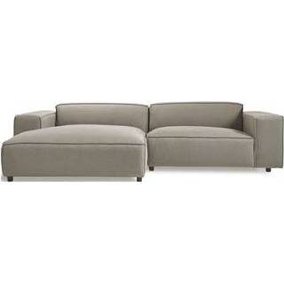 👉 Hoekbank beige polypropyleen scandinavisch By fonQ Chunky Links -