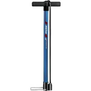 👉 Fiets blauw aluminium active SAHOO 160psi Vloerstaande Hogedrukpomp Woodsvalve/Schradervalve Algemene Inflator, Maat: 30 X 500mm (Blauw)