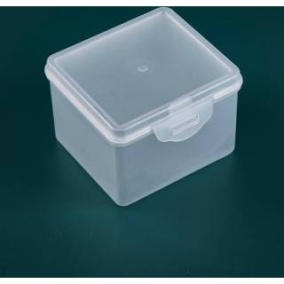 👉 Opbergdoos PP plastic active 10 STKS Mat Materiaal Doos Met Cover Onderdelen Gereedschap Vierkante Productdoos