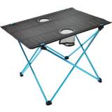 👉 Aluminium klaptafel blauw active 8249 Buiten ultralichte kleine draagbare picknicktafel (blauw)
