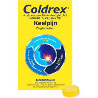 👉 Zuigtablet active Coldrex Keelpijn 12 zuigtabletten 8710537043716