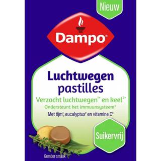 👉 Zuigtablet active Dampo Luchtwegen Pastilles Suikervrij 24 zuigtabletten 8713304954949