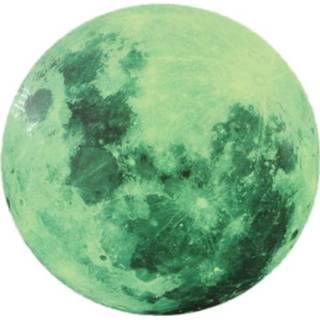 👉 Lichtgevende ster groene PVC active 3 STKS AFG33003 Woondecoratie Sterren Maan Stickers, Specificatie: 20cm
