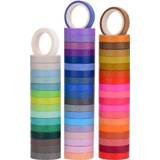 👉 Decoratiesticker active 60 kleuren / doos 8mm x 4m pure kleur regenboog tape hand grootboek decoratie sticker