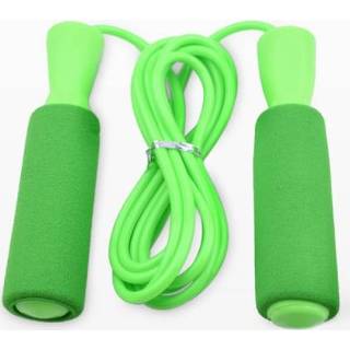 👉 Springtouw groen schuim active 7 STKS 2,8 m speciaal voor studentenexamens Outdoor Fitness (groen)