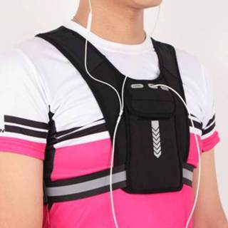 Vest active Running Reflecterende Tas Buitensporten Mobiele Telefoon Borst (Normaal)