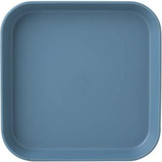 👉 Schotel blauw plastic active 20 PCS Thuis 6 inch Kleine Snack Taart Eettafel Vuilnisbak (Vierkant Blauw)