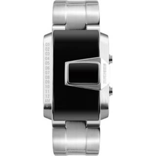 👉 Digitale horloge zilver active mannen SKMEI 1179 Multifunctionele heren buitensporten Noctilucent waterdicht LED digitaal (zilver)