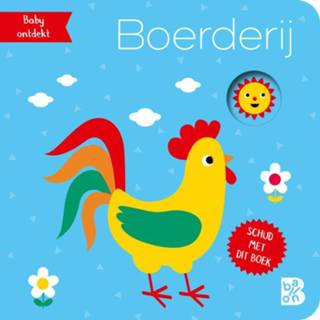 Rammelaar baby's Baby ontdekt: Mini schudboekje met rammelaar: Boerderij - (ISBN: 9789403223858) 9789403223858